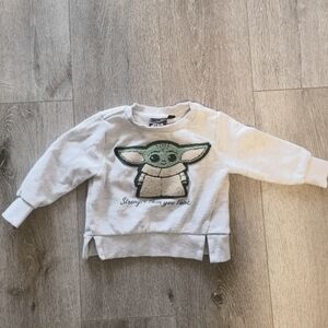 Star Wars Baby Yoda Sweater 12 months Baby size